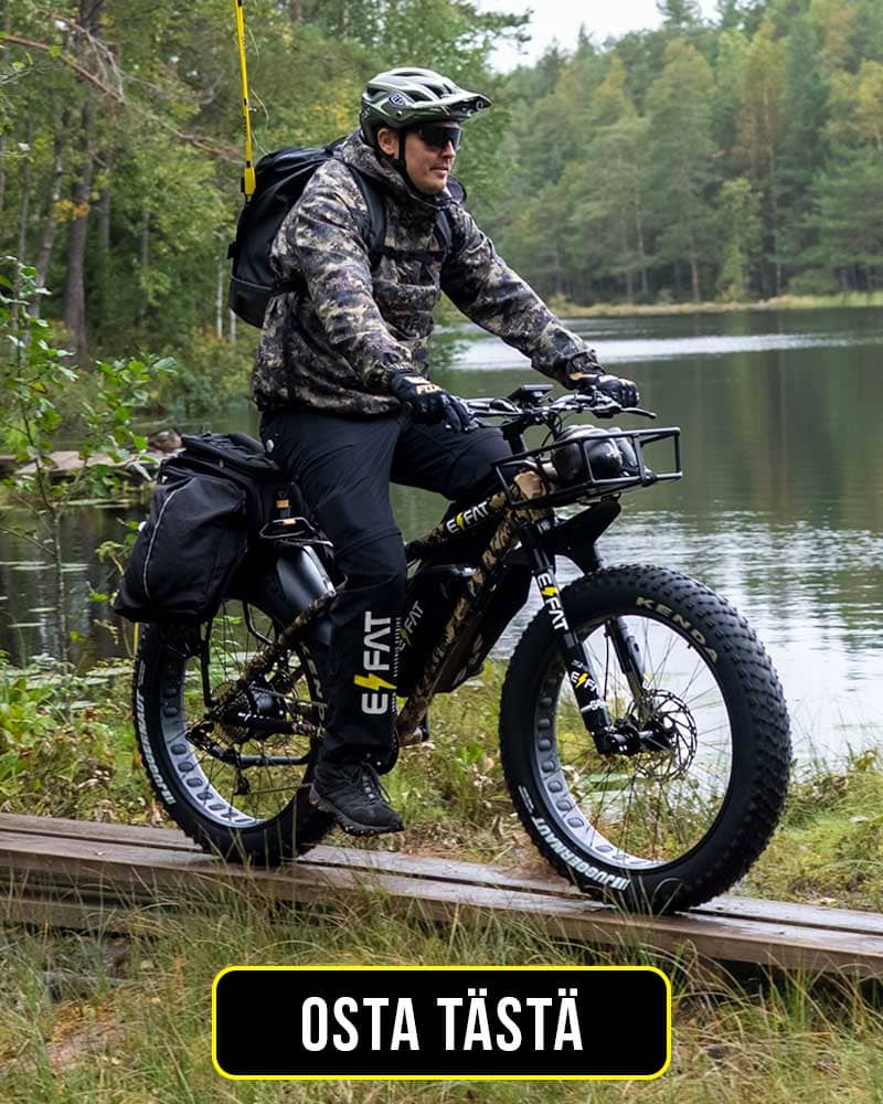 efat 1000w leveä sähköfatbike kaasukahvalla